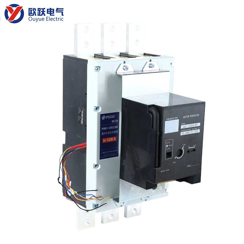 MCCB 1250A 3P cu operator electric